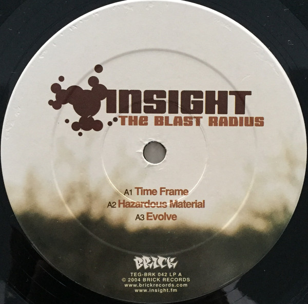 Insight - The Blast Radius | Brick Records (TEG-BRK 042 2xLP) - 3 Insight - The Blast Radius | Brick Records (TEG-BRK 042 2xLP) - 3