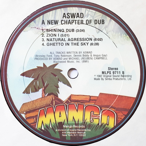 Aswad - A New Chapter Of Dub | Mango (MLPS 9711) - 4