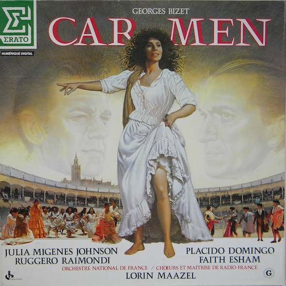 Georges Bizet / Julia Migenes , Placido Domingo , Ruggero Raimondi , Faith Esham , Lorin Maazel , Orchestre National De France , Chœur De Radio France Et Maîtrise De Radio France - Carmen | Erato (NUM 751133)