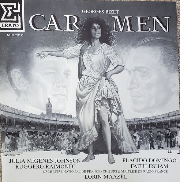 Georges Bizet / Julia Migenes , Placido Domingo , Ruggero Raimondi , Faith Esham , Lorin Maazel , Orchestre National De France , Chœur De Radio France Et Maîtrise De Radio France - Carmen | Erato (NUM 751133) - 3