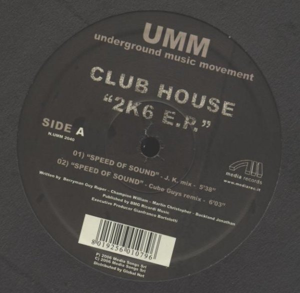 Club House - 2K6 E.P. | UMM (UMM 2040)