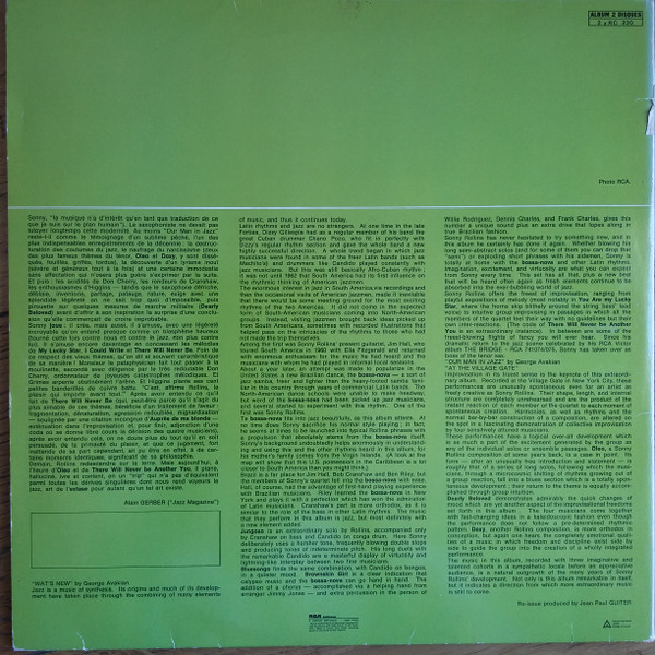 Sonny Rollins - Vol 3 : "What's New?" / Vol 4 : "Our Man In Jazz" | RCA (741091/092) - 4