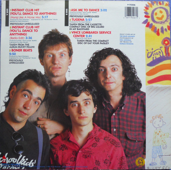 The Dead Milkmen - Instant Club Hit (You'll Dance To Anything) | Enigma (V-75506)