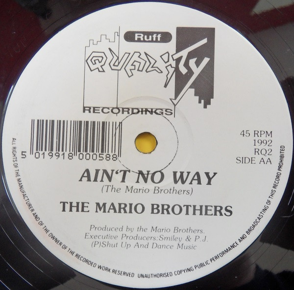 The Mario Brothers - Gonna Be / Ain't No Way | Ruff Quality Recordings (RQ 2) - 2