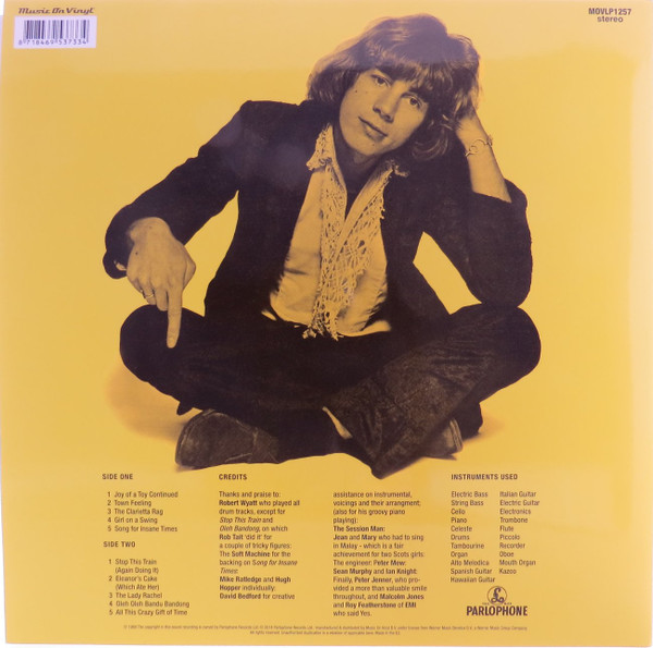 Kevin Ayers - Joy Of A Toy | Music On Vinyl (MOVLP1257) - 2