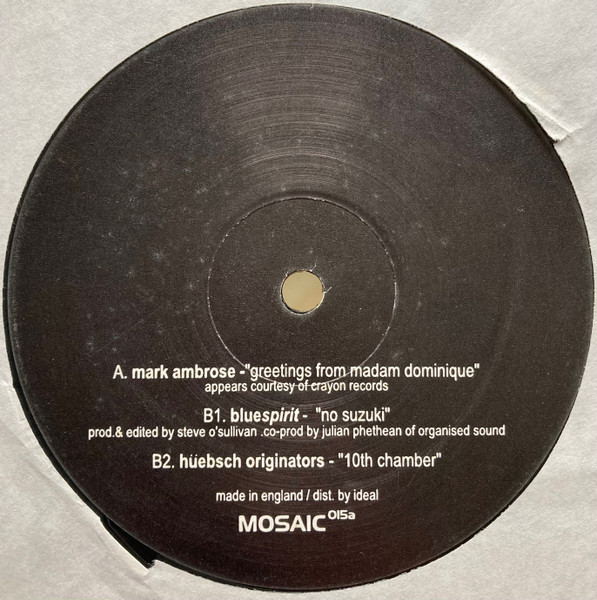 Various - Rhythm Method Disc 1 | Mosaic (MOSAIC015A)
