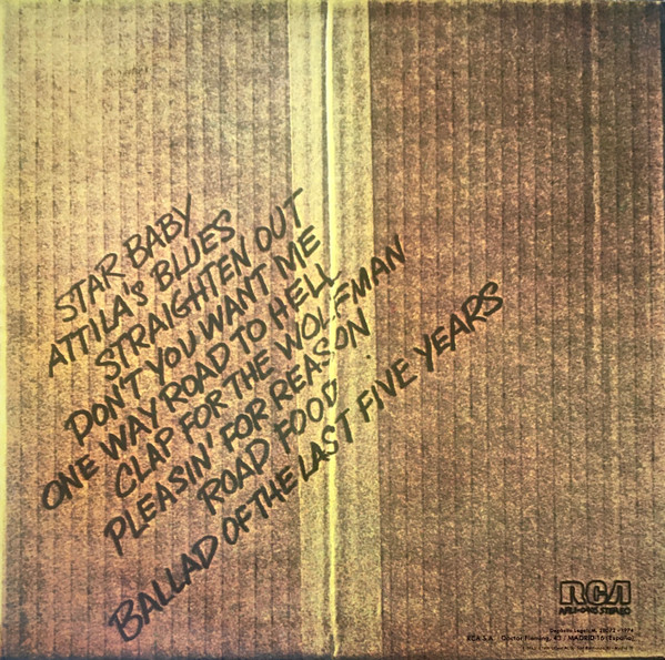 The Guess Who - Road Food | RCA Victor (APL1-0405) - 2