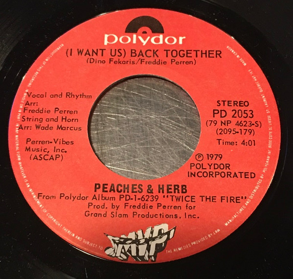 Peaches & Herb - I Pledge My Love | Polydor (PD 2053) - 2