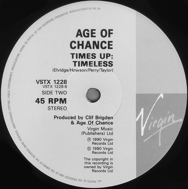 Age Of Chance - Higher Than Heaven: Remix | Virgin (VSTX 1228) - 4