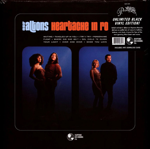 The Altons - Heartache In Room 14 | Daptone Records (DAP-079) The Altons - Heartache In Room 14 | Daptone Records (DAP-079)