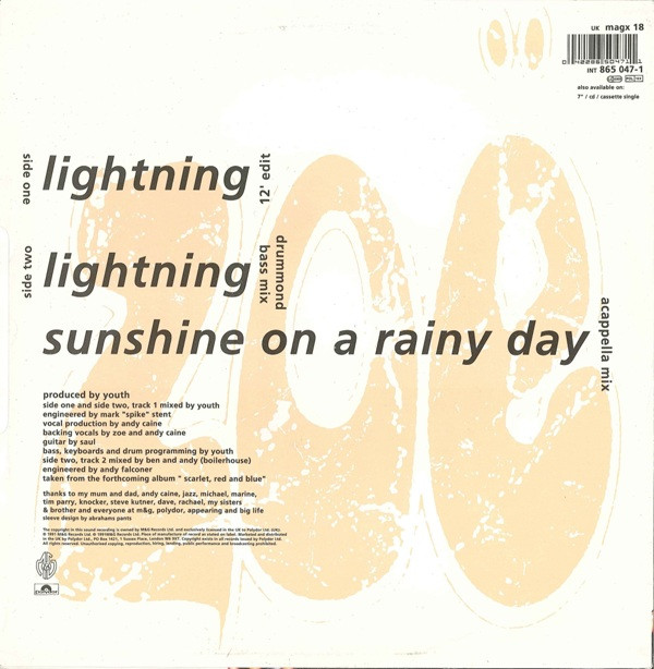 Zoë - Lightning | Polydor (865 047-1) - 2