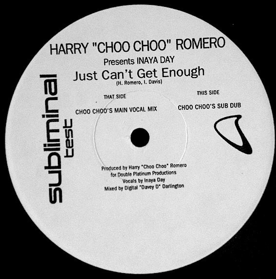 Harry "Choo Choo" Romero Presents Inaya Day - Just Can't Get Enough | Subliminal (WOH 29824/1)