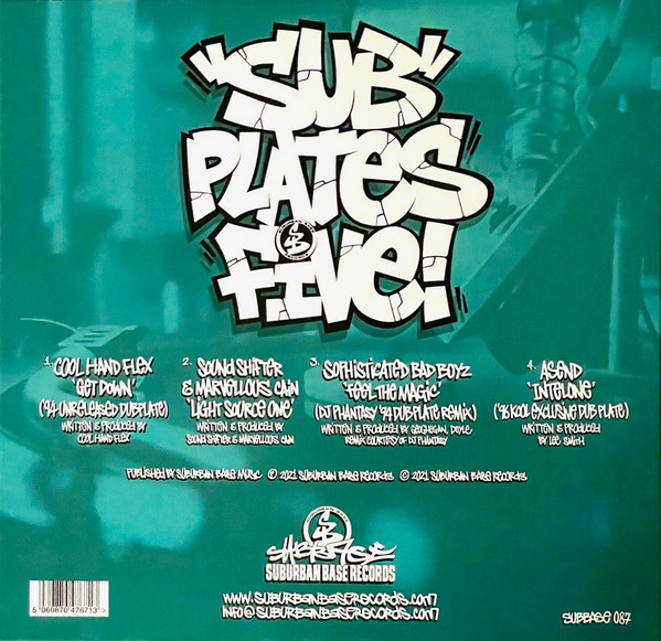 Various - Subplates Five | Suburban Base Records (SUBBASE 087) - 2