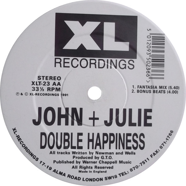 John + Julie - Double Happiness | XL Recordings (XLT 23) - 4
