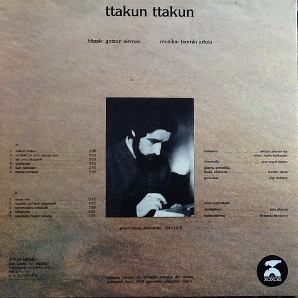 Txomin Artola - Ttakun Ttakun | Xoxoa (X.11.116) - 4