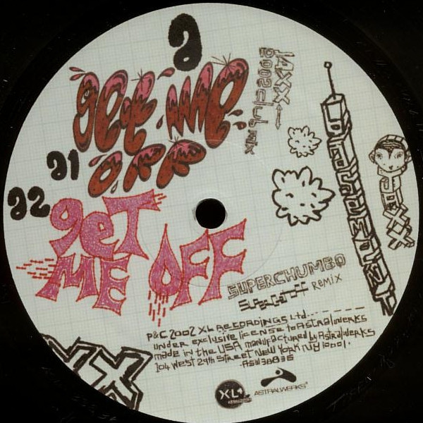 Basement Jaxx - Get Me Off | Astralwerks (ASW 38836-6) - 3
