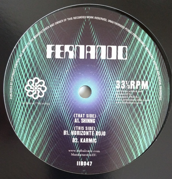 Fernando Pulichino - Shining | Is It Balearic? Recordings (IIB047)