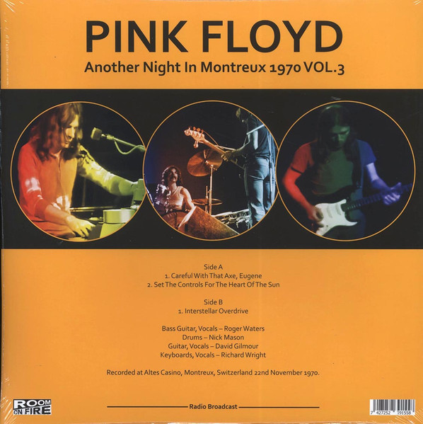 Pink Floyd - Another Night In Montreux 1970 Vol. 3 (Radio Broadcast) | Room On Fire (Room137) - 2