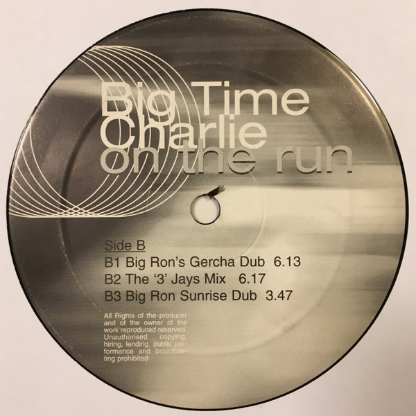 Big Time Charlie - On The Run | Arcade (2004363) - 4