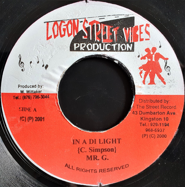 Mr. G - In A Di Light | Logon Street Vibes Production (none) - main