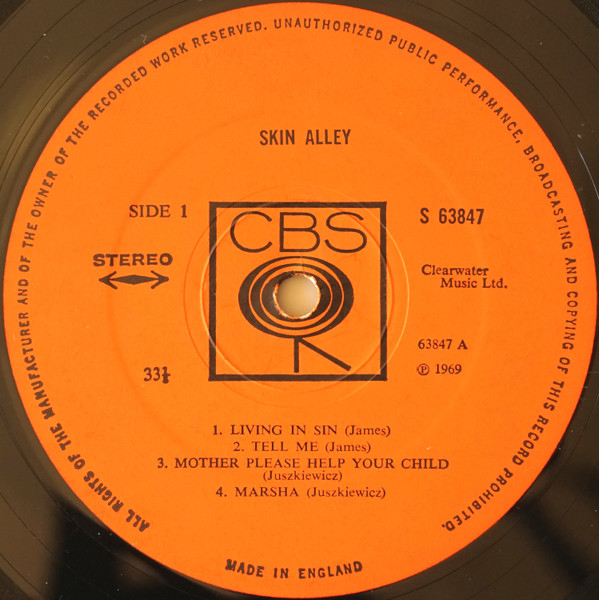 Skin Alley - Skin Alley | CBS (63847) - 3 Skin Alley - Skin Alley | CBS (63847) - 3