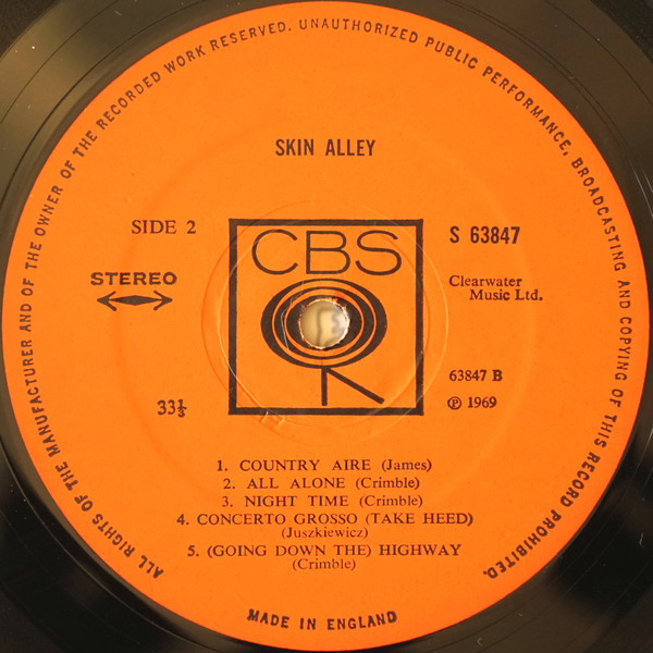 Skin Alley - Skin Alley | CBS (63847) - 4 Skin Alley - Skin Alley | CBS (63847) - 4