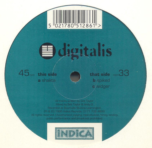 Digitalis - Shakta / Spiked / Widger | Indica (INDICA 2T)