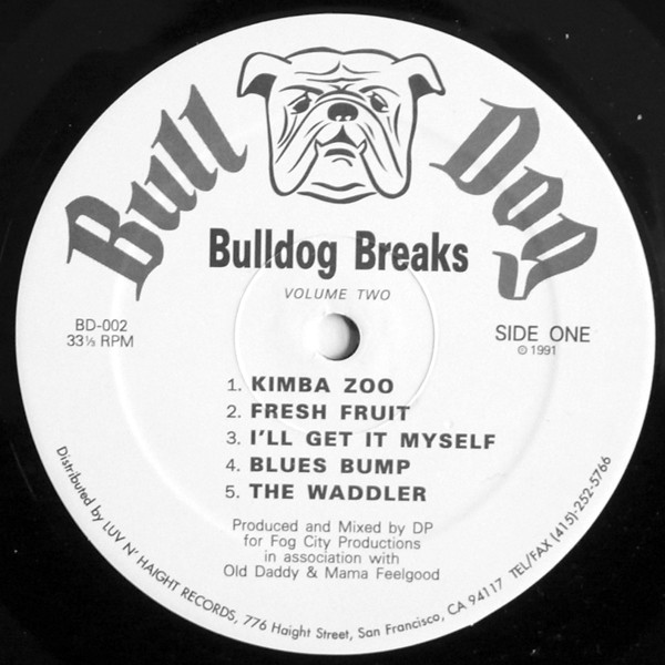 DP - Bulldog Breaks Volume Two | Fog City Records (BD-002)