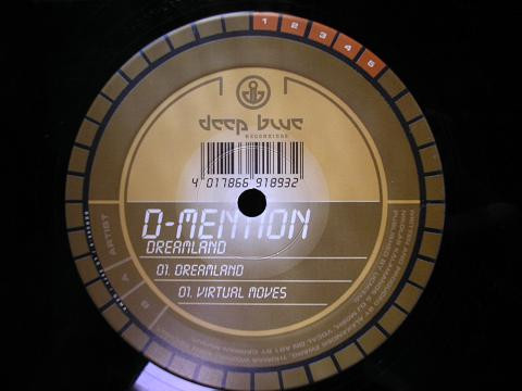 D-Mention - Dreamland | Deep Blue Recordings (DBR005-6) D-Mention - Dreamland | Deep Blue Recordings (DBR005-6)