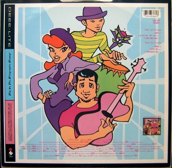 Deee-Lite - Thank You Everyday | Elektra (EKR 157T) - 2