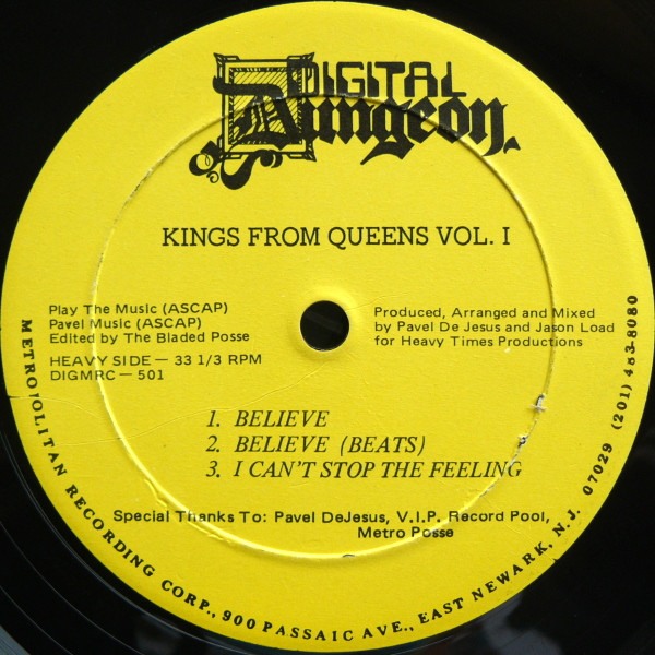Various - Kings From Queens Vol. I | Digital Dungeon Records (DIGMRC-501)