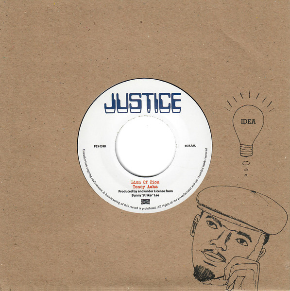 Vin Gordon / Tony "Asher" Brissett - Roots Of Zion / Lion Of Zion | Pressure Sounds (PSS 039) - 4