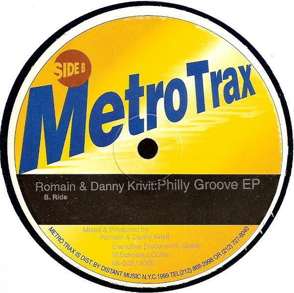 DJ Romain & Danny Krivit - Philly Groove EP | Metro Trax Records (Mt-002) - 2
