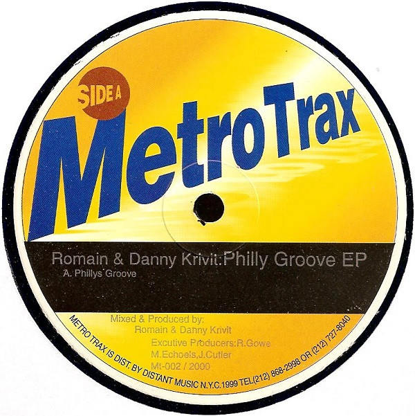 DJ Romain & Danny Krivit - Philly Groove EP | Metro Trax Records (Mt-002)