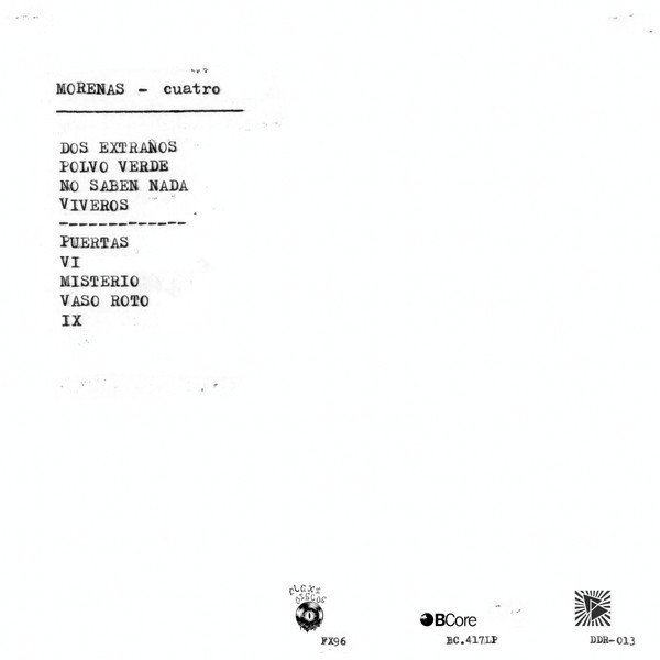 Morenas - Cuatro | Flexidiscos (FX96) - 2