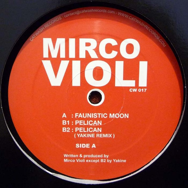 Mirco Violi - Faunistic Moon | Catwash Records (CW 017)