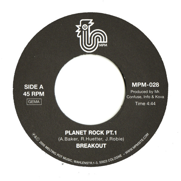 Breakout - Planet Rock | Melting Pot Music (MPM-028)