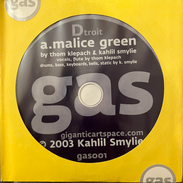 Dtroit - Malice Green | Gigantic Artspace (GAS001) - main Dtroit - Malice Green | Gigantic Artspace (GAS001) - main