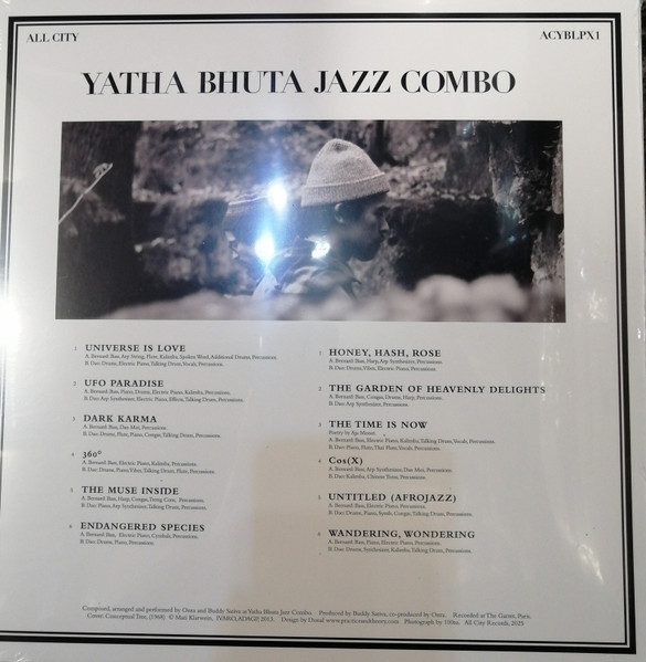 Yatha Bhuta Jazz Combo - Yatha Bhuta Jazz Combo | All City Records (ACYBLPX1) - 2 Yatha Bhuta Jazz Combo - Yatha Bhuta Jazz Combo | All City Records (ACYBLPX1) - 2