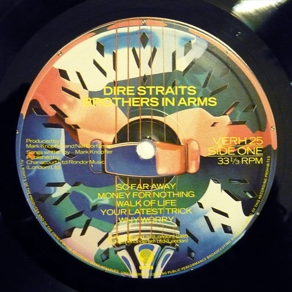 Dire Straits - Brothers In Arms | Vertigo (VERH 25) - 3