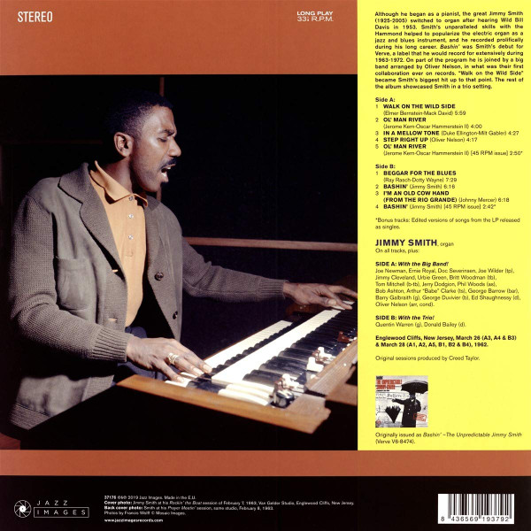 Jimmy Smith - Bashin' | Jazz Images (37176) - 3