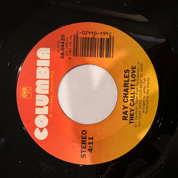 Ray Charles - Do I Ever Cross Your Mind | Columbia (38-04420)