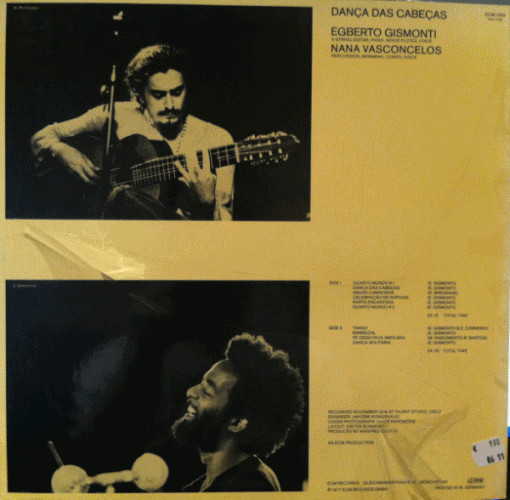 Egberto Gismonti - Dança Das Cabeças | ECM Records (ECM 1089) - 2 Egberto Gismonti - Dança Das Cabeças | ECM Records (ECM 1089) - 2