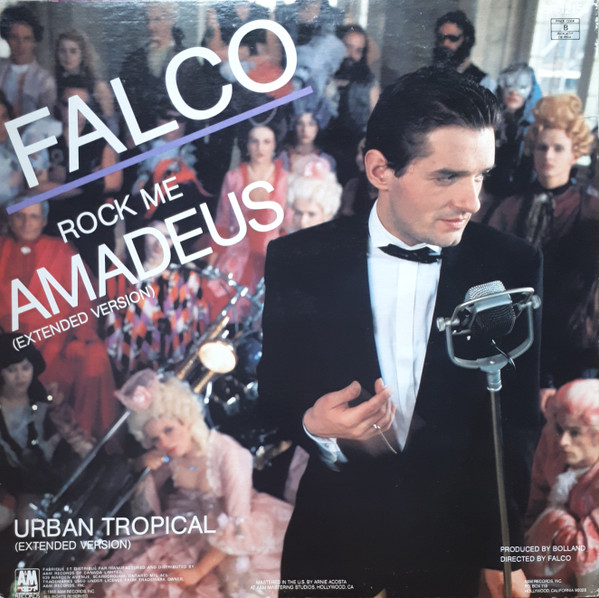 Falco - Rock Me Amadeus (Salieri-Version) | A&M Records (SP-12150) - 2