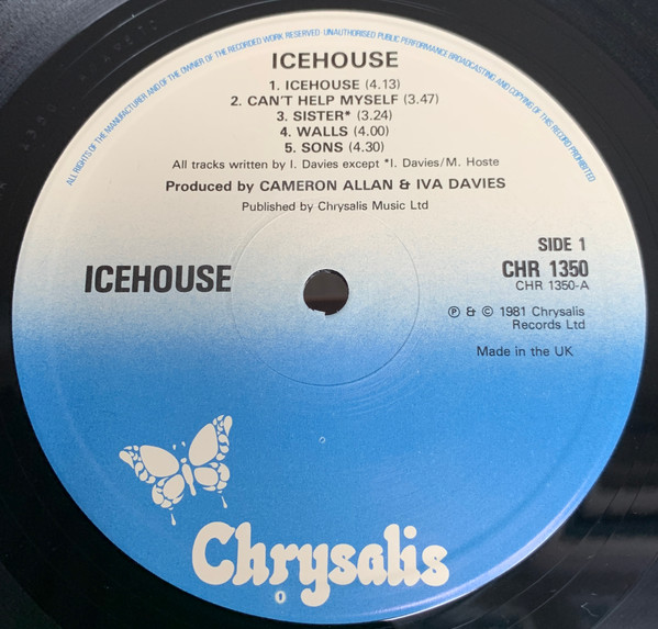Icehouse - Icehouse | Chrysalis (CHR 1350) - 3 Icehouse - Icehouse | Chrysalis (CHR 1350) - 3