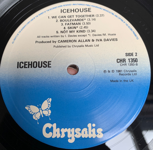Icehouse - Icehouse | Chrysalis (CHR 1350) - 4 Icehouse - Icehouse | Chrysalis (CHR 1350) - 4