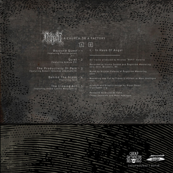 Ripit - A Church Or A Factory | Cheap Satanism Records (Cheap666/067) - 2