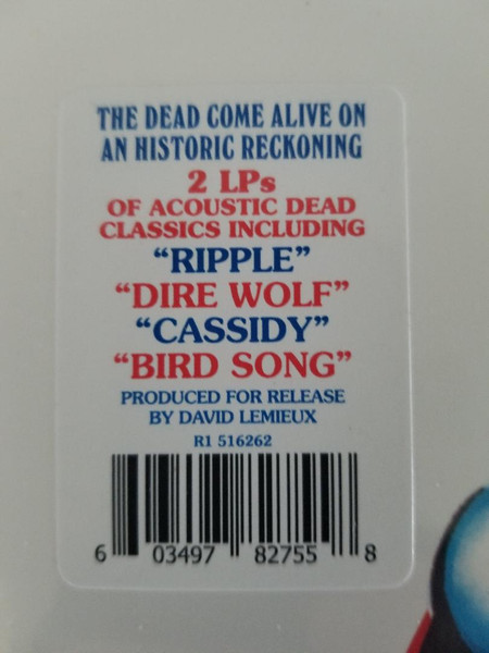 The Grateful Dead - Reckoning | Rhino Records (R1 516262) - 2 The Grateful Dead - Reckoning | Rhino Records (R1 516262) - 2