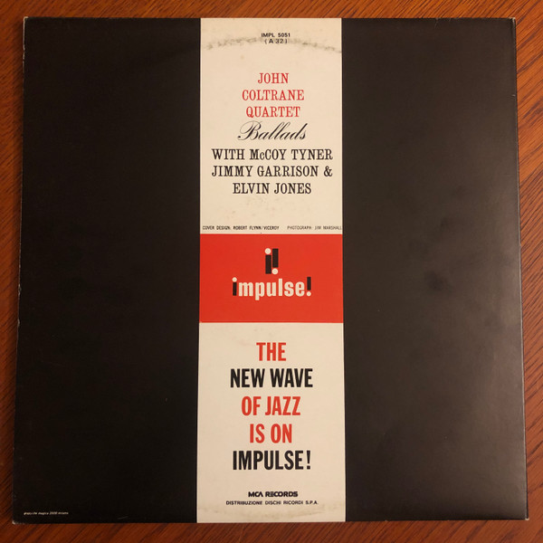 The John Coltrane Quartet - Ballads | Impulse! (IMPL 5051 (A 32)) - 4