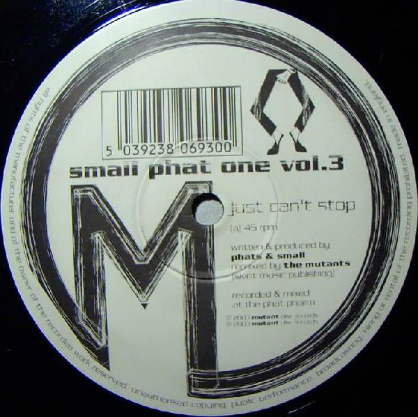 Small Phat One - Vol. 3 | Mutant Disc (MUTANT 005)